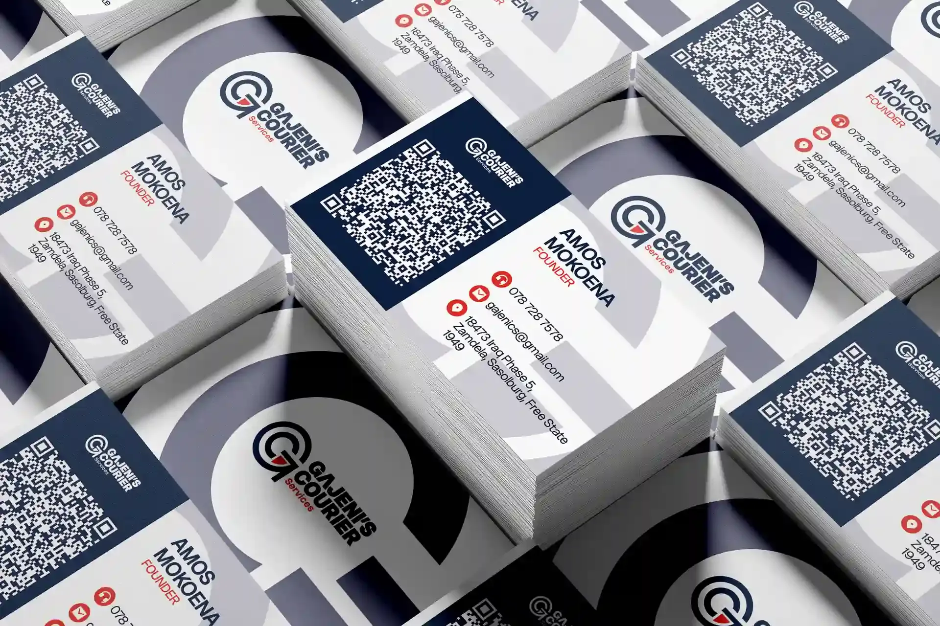 Gajeni premium business card design